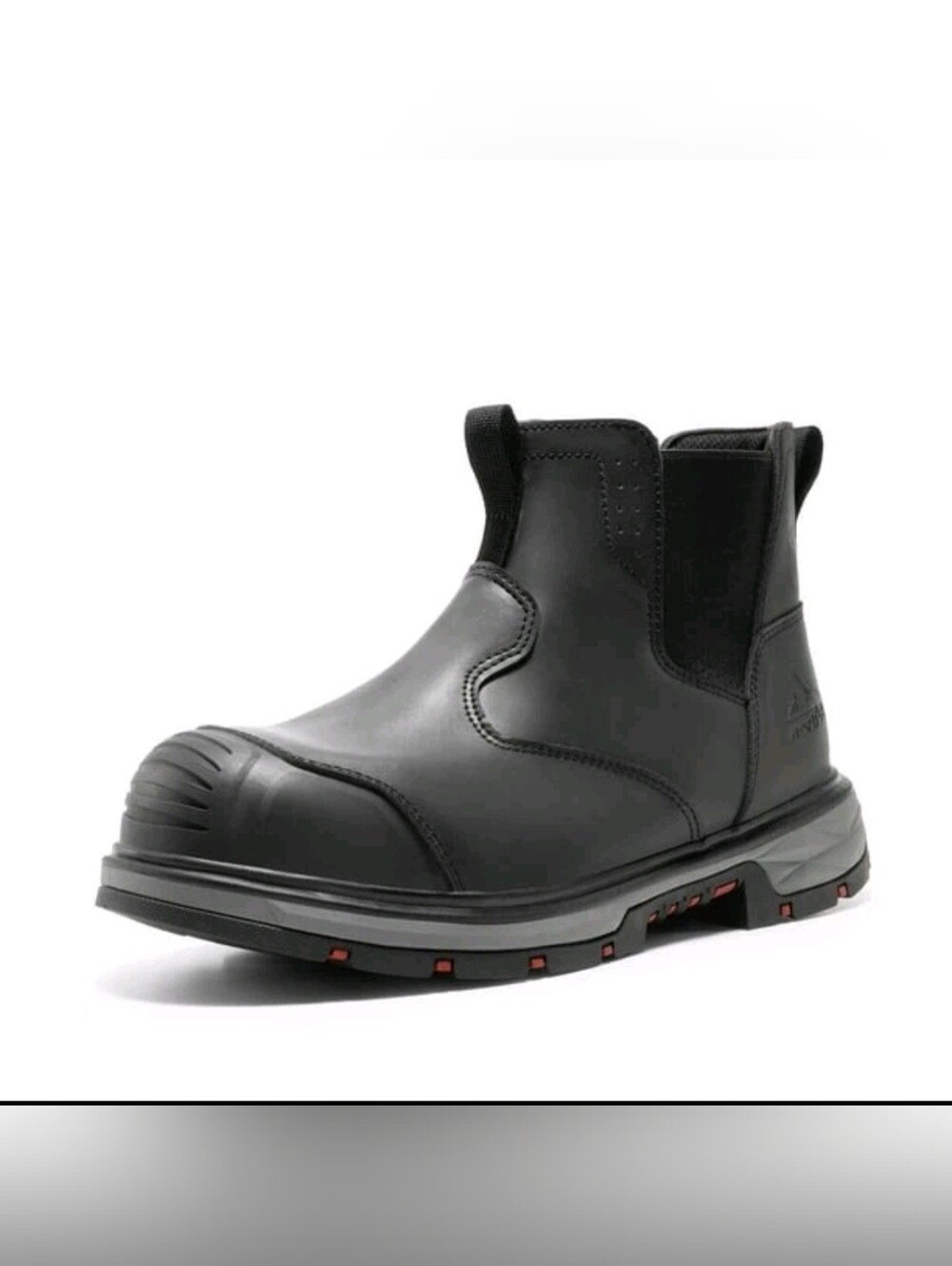 Mens steel toe boots, work boots waterproof, safety boots, construction boots.